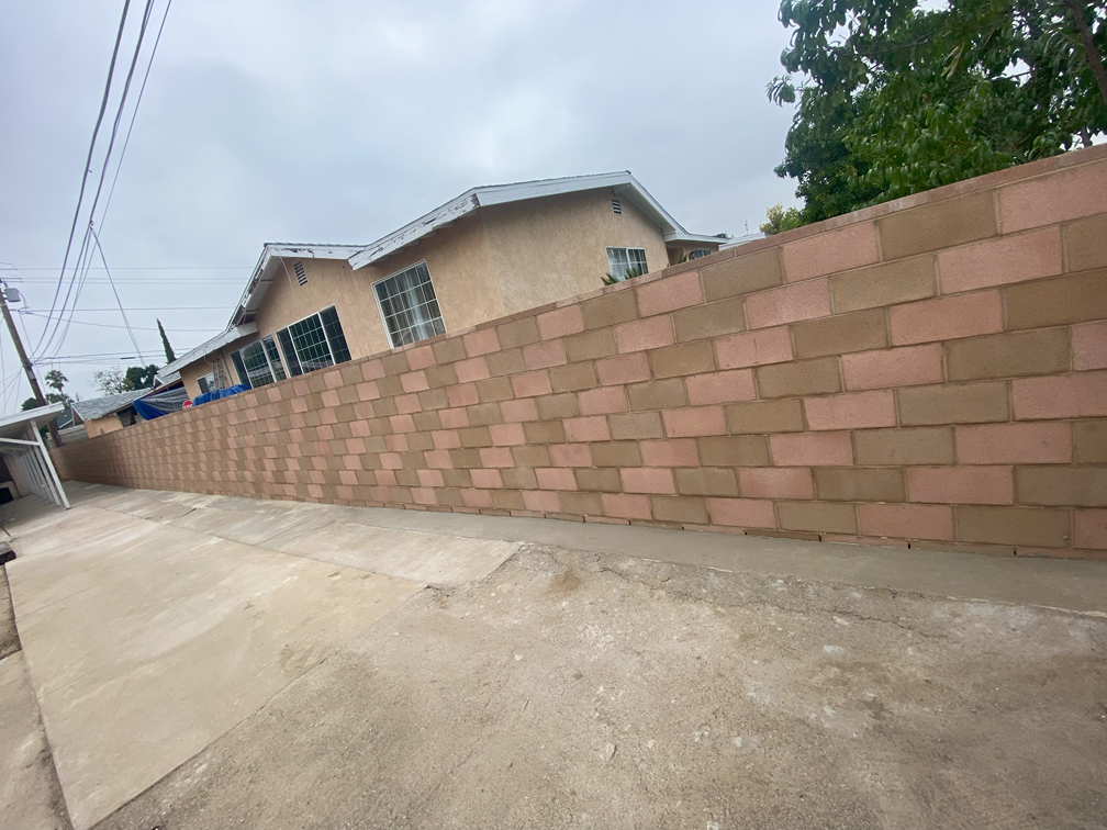 Glenoaks Christian School Block Wall Replacement- San Fernando