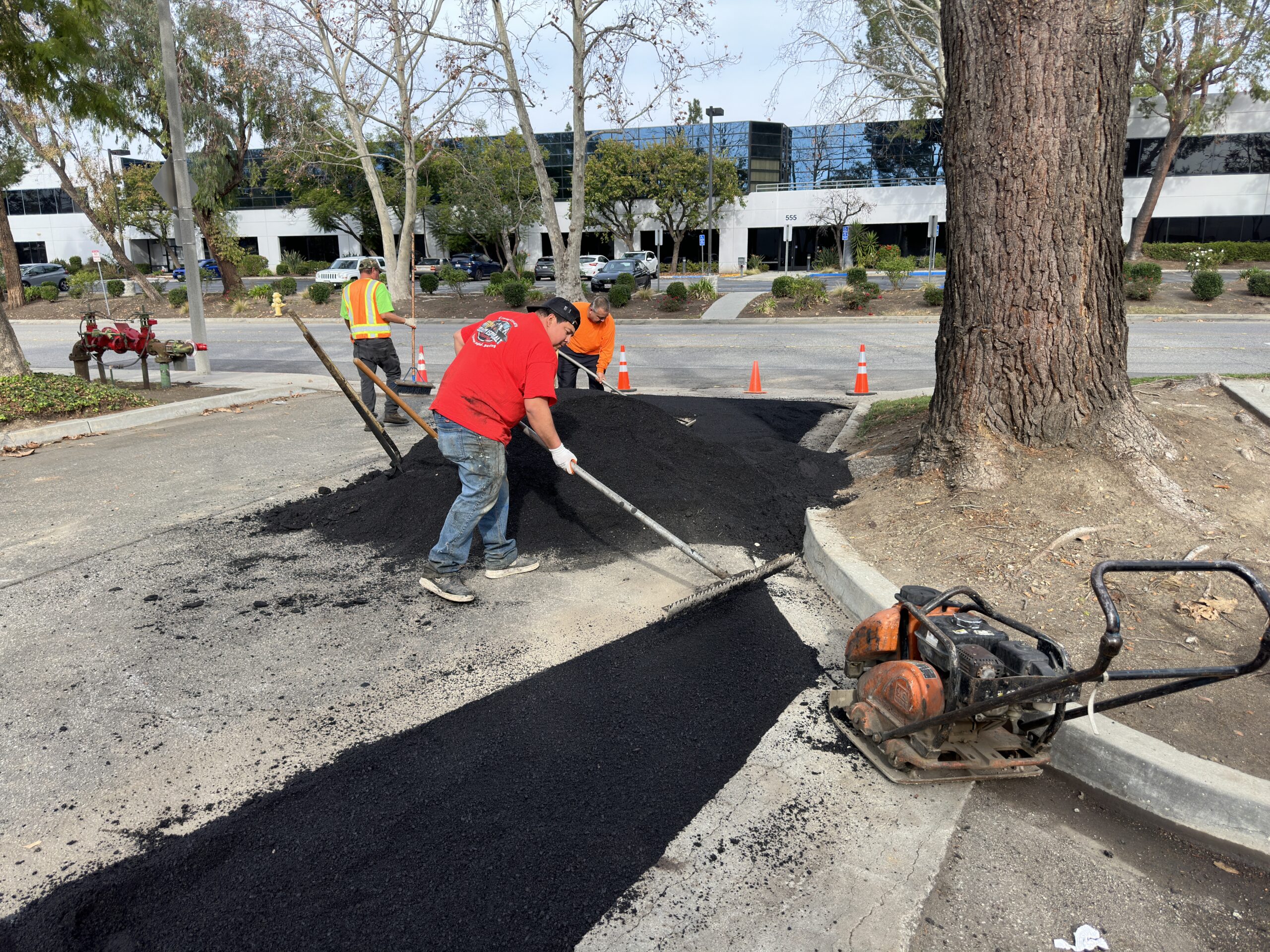 Revelation Church Parking Lot Asphalt Repair – Simi Valley